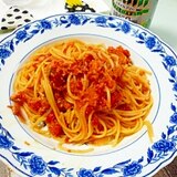 カニのトマトスパゲティ